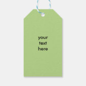 Étiquettes-cadeau Grumpy Funny Christmas grenouille (Dos)