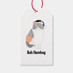 Étiquettes-cadeau Grumpy Katie bah humbug tag cadeau de Noël