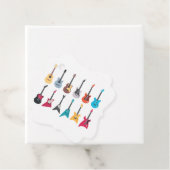 Étiquettes Cadeau Guitare électrique (En situation)