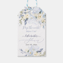 H2 Hydrangea Bleu Roses Crème Shower de Mariée