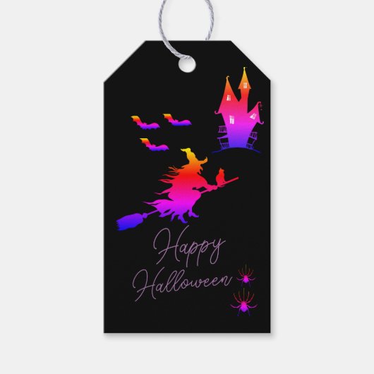 Étiquettes-cadeau Halloween (Devant)