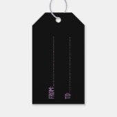 Étiquettes-cadeau Halloween (Dos)