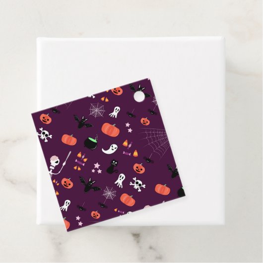 Étiquettes Cadeau Halloween (En situation)