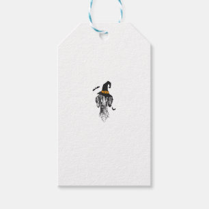Étiquettes-cadeau Halloween allemand Pointeur Raccourci GSP Chien
