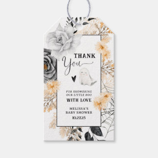Étiquettes-cadeau HALLOWEEN Baby shower Favoriser Tags, Un Petit Boo