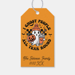 Étiquettes-cadeau Halloween Candy mignonne Fantôme drôle