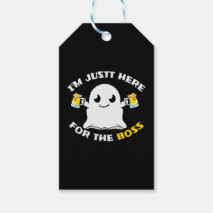 Étiquettes-cadeau Halloween de la bière Boos