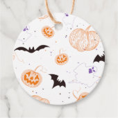 Étiquettes Cadeau Halloween délices (Devant)