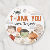 Étiquettes Cadeau Halloween éffrayant Anniversaire Fête Favoriser Ta (Devant)