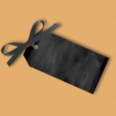 Étiquettes-cadeau Halloween Éffrayant Scary Whimsical Black Cat