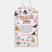 Étiquettes-cadeau Halloween Fantôme Super 1er anniversaire (Devant)