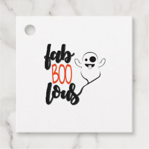 Étiquettes Cadeau Halloween Ghost