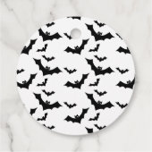 Étiquettes Cadeau Halloween Ghost SpookyMerci fête d'anniversaire (Dos)