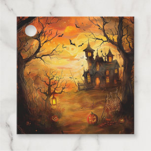 Étiquettes Cadeau Halloween glané Haunted Mansion