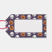 Étiquettes-cadeau Halloween Kawaii Pattern (Dos (Horizontal))