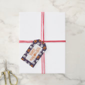 Étiquettes-cadeau Halloween Kawaii Pattern (With Twine)