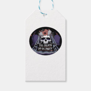 Étiquettes-cadeau Halloween Mariage Mariage Éffrayant parti Hallowee
