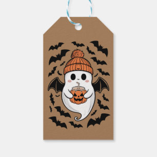 Étiquettes-cadeau Halloween mignon Fantôme automne Éffrayante saison