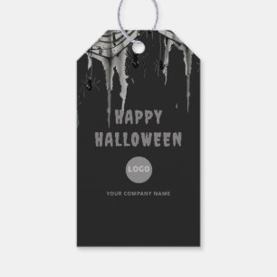 Étiquettes-cadeau Halloween Office Party Business Entreprise Logo We