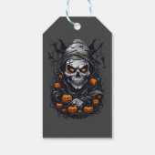 Étiquettes-cadeau Halloween scray (Dos)