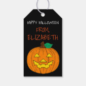 Étiquettes-cadeau Halloween S'More Traitements Pour Mes Peeps (Dos)