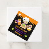 Étiquettes Cadeau Halloween Traite Baking Halloween Merci de fête (En situation)