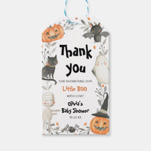 Étiquettes-cadeau Halloween Un Petit Boo Baby shower Favoriser Tags