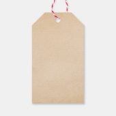 Étiquettes-cadeau Halloween vintage (Dos)