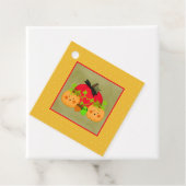 Étiquettes Cadeau Halloween Wedding shower (En situation)