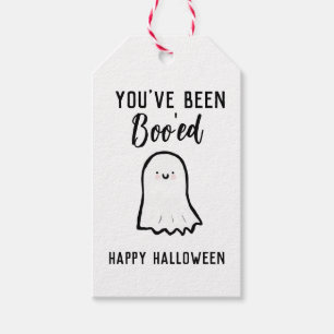 Étiquettes-cadeau Halloween You Been Boo ed