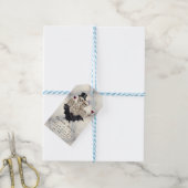 Étiquettes-cadeau Hallowen Gothic Skuls Tarot Le Mariage des amoureu (Avec de laficelle)