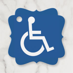 Étiquettes Cadeau Handicapé