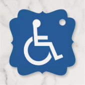 Étiquettes Cadeau Handicapé (Dos)