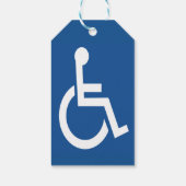 Étiquettes-cadeau Handicapé (Dos)