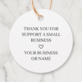 Étiquettes Cadeau Handmade with Love Quote on Transparent Hearts (Dos)