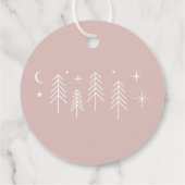 Étiquettes Cadeau Happy Camper Merci (Dos)