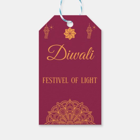 Étiquettes-cadeau Happy Diwali sticker (Devant)