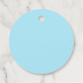 Étiquettes Cadeau Happy Easter Flowers and Eggs  (Dos)