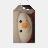 Étiquettes-cadeau Happy Snowman Tags (Devant)