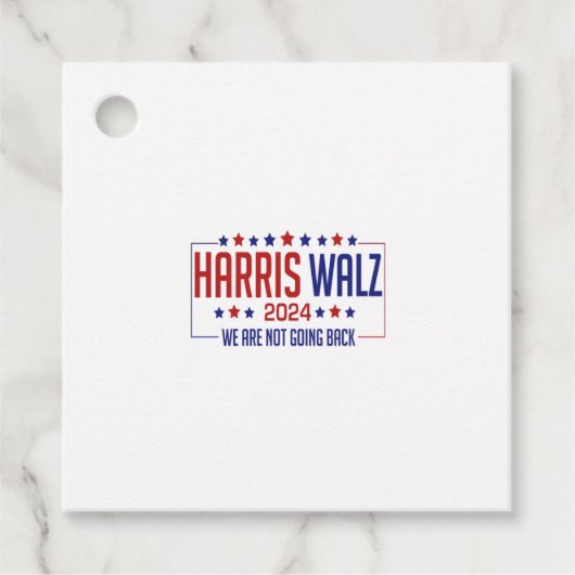 Étiquettes Cadeau harris walz (Devant)