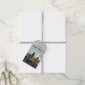 Étiquettes-cadeau Harry Potter | Hogwarts Castle Fête des mariées Fa (Avec de la ficelle)