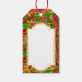 Étiquettes-cadeau Haus De Camo Gold Motif (Dos)