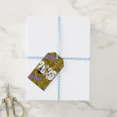 Étiquettes-cadeau Hello 2026 New Years Trippy Bold Font (Avec de laficelle)