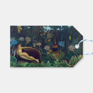 Étiquettes-cadeau Henri Rousseau - Le Rêve / Le Reve