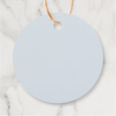 Étiquettes Cadeau Heure vol Vintage voyage Anniversaire (Dos)