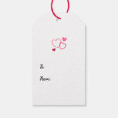 ÉTIQUETTES-CADEAU HEUREUSE SAINTE-VALENTIN ! (Dos)