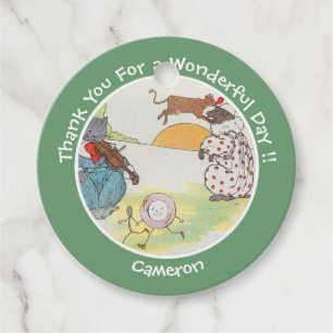 Étiquettes Cadeau Hey Diddle Diddle Collection de fête d'anniversair