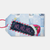 Étiquettes-cadeau Ho Ho Ho (Dos (Horizontal))