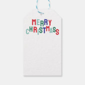 Étiquettes-cadeau Ho Ho Ho Merry Christmas (Dos)