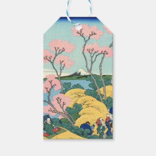 Étiquettes-cadeau Hokusai Fuji de Gotenyama sur le Tōkaidō